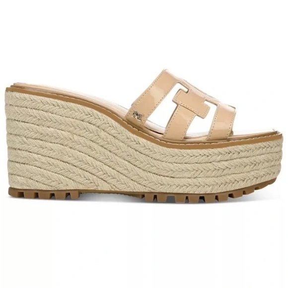 NWT: Sam Edelman Laine Platform Wedge Slippers - Picture 2 of 3